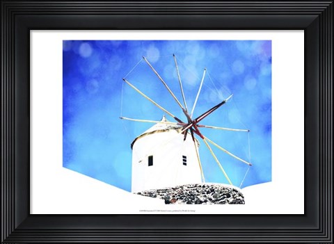 Framed Santorini II Print