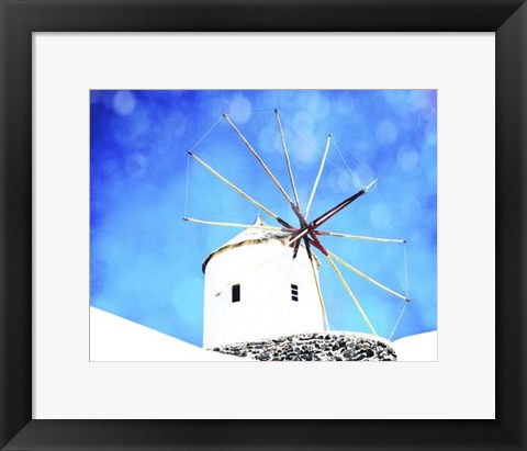 Framed Santorini II Print