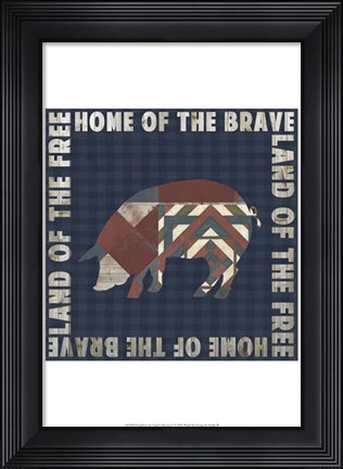 Framed Fourth on the Farm Collection F. Print