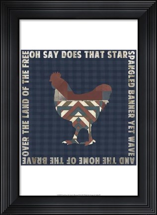 Framed Fourth on the Farm Collection H. Print