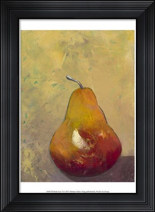 Framed Bold Fruit VI Print