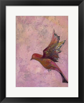 Framed Bright Wings III Print