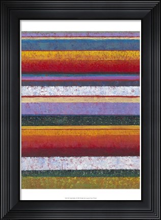 Framed Tulip Fields I Print