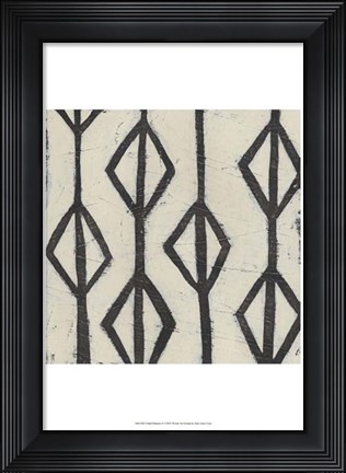 Framed Tribal Patterns II Print