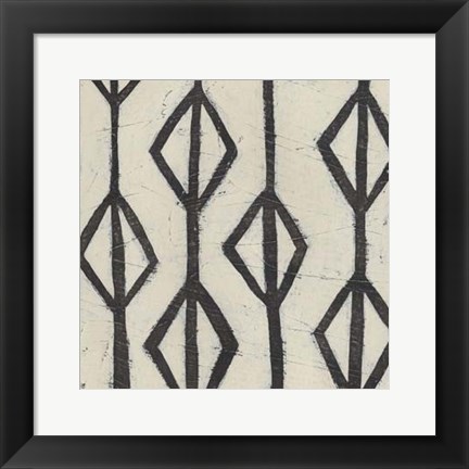 Framed Tribal Patterns II Print