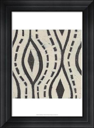 Framed Tribal Patterns VIII Print