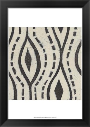 Framed Tribal Patterns VIII Print