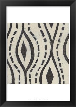 Framed Tribal Patterns VIII Print