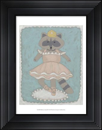 Framed Ballerina Animal III Print