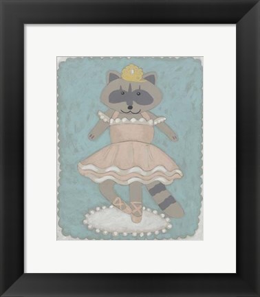 Framed Ballerina Animal III Print