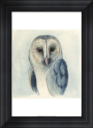 Framed Midnight Aves II Print