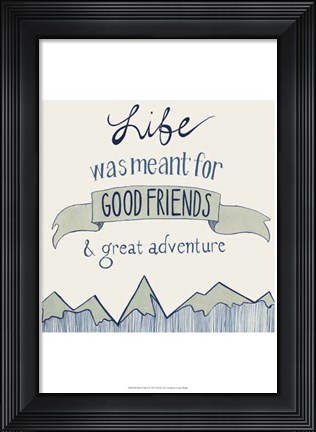 Framed Road Trip I Print