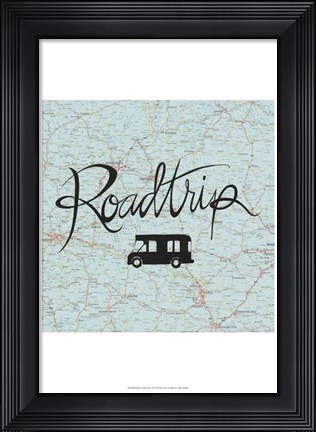 Framed Road Trip II Print