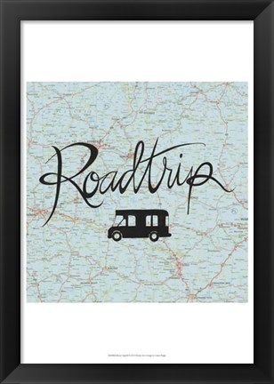 Framed Road Trip II Print