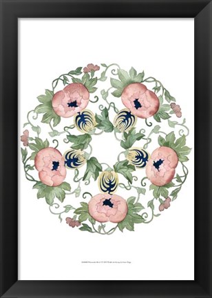Framed Watercolor Motif I Print