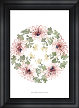 Framed Watercolor Motif II Print