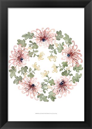 Framed Watercolor Motif II Print