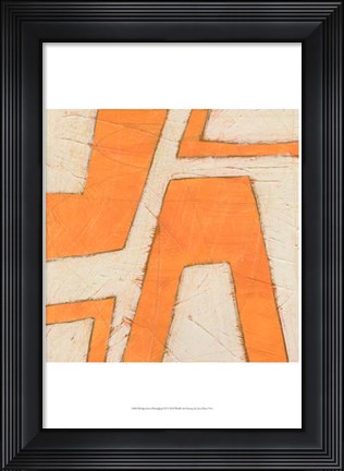 Framed Spectrum Hieroglyph II Print
