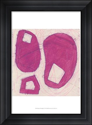 Framed Spectrum Hieroglyph IV Print