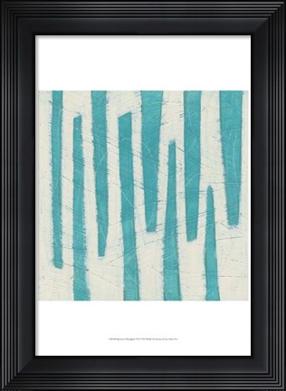 Framed Spectrum Hieroglyph VII Print