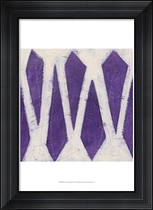 Framed Spectrum Hieroglyph IX Print