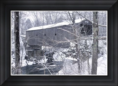 Framed Bull&#39;s Bridge Print