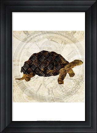 Framed Steam Punk Turtle II Print