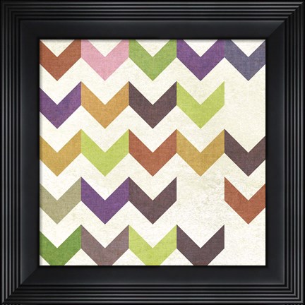 Framed Arrow Pattern I Print