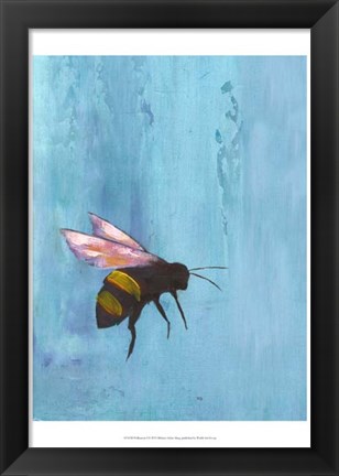 Framed Pollinators I Print