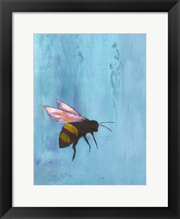 Framed Pollinators I Print