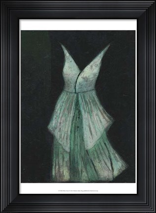 Framed White Dress I Print