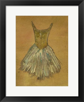 Framed Ballerina Dress II Print