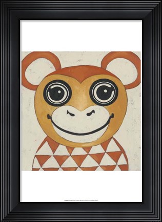 Framed Zoo Portrait I Print