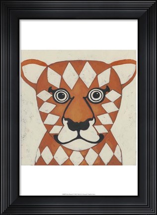 Framed Zoo Portrait II Print