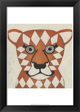 Framed Zoo Portrait II Print