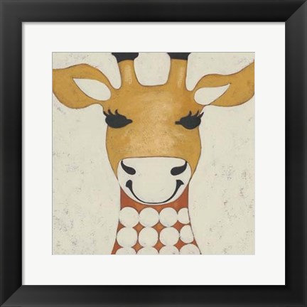 Framed Zoo Portrait IV Print