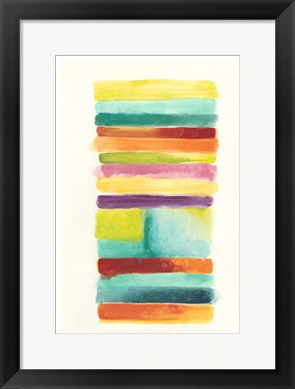 Framed Layer Cake II Print