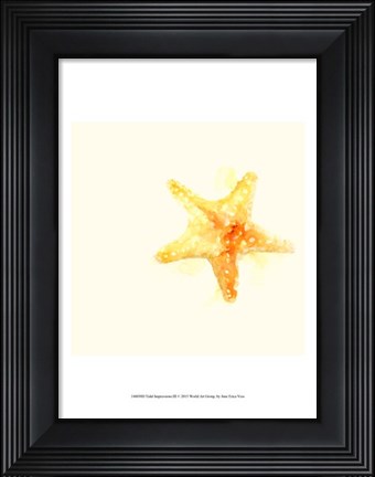 Framed Tidal Impressions III Print