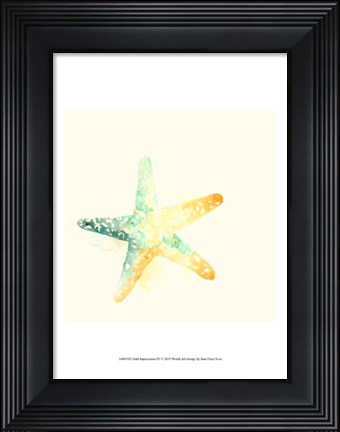 Framed Tidal Impressions IV Print