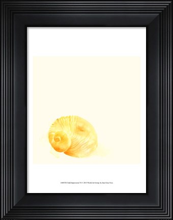Framed Tidal Impressions VI Print