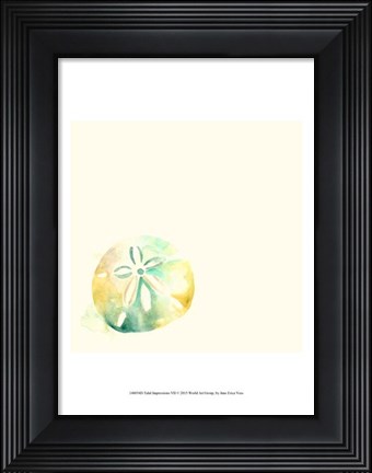 Framed Tidal Impressions VII Print