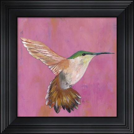 Framed Sweet Hummingbird I Print