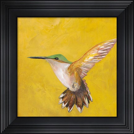Framed Sweet Hummingbird II Print