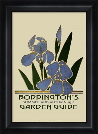 Framed Boddington&#39;s Garden Guide IV Print