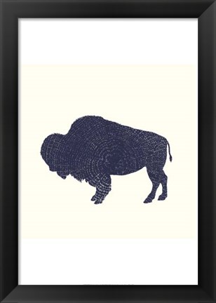 Framed Timber Animals II Print