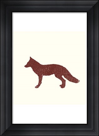 Framed Timber Animals III Print