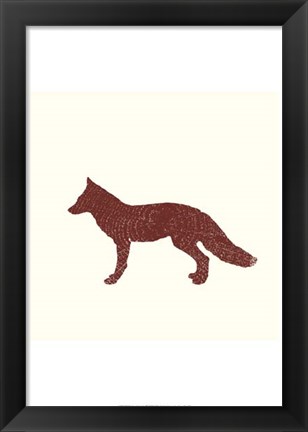 Framed Timber Animals III Print