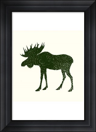 Framed Timber Animals VI Print