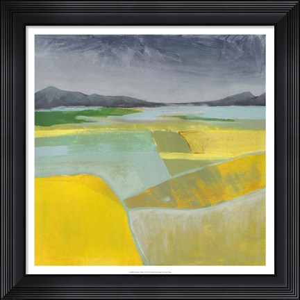 Framed Golden Valley I Print