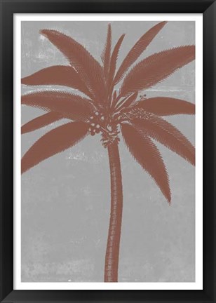 Framed Chromatic Palms VII Print